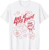 Friday The 13th Love At First Fright Valentine's Day Hearts T-Shirt