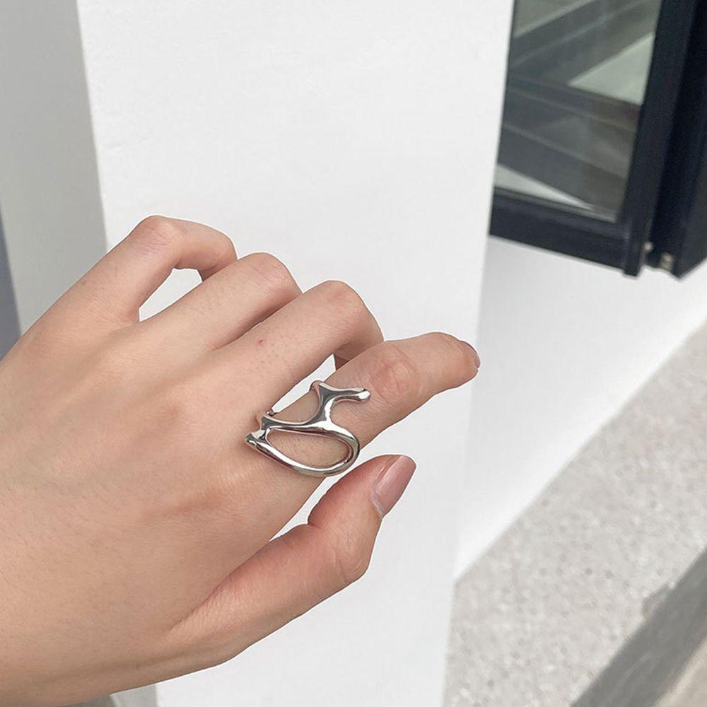 Branches Street Style Women Jewelry Accessories Korean Style Jewelry Punk Ring Geometric Ring