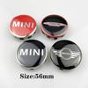4 pezzi Nuovi 56mm Coprimozzo Centrale Ruota Auto Coprimozzo Cerchione per MINI Cooper S Works JCW One+ R56 R60 R61 F54 F55 F56 F60 Accessori Auto