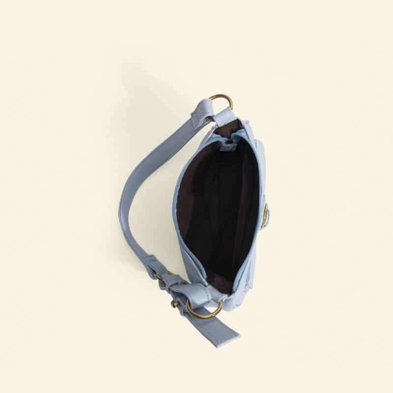 IELGY Ladies Underarm Bag Fashion Retro Portable Small Square Bag