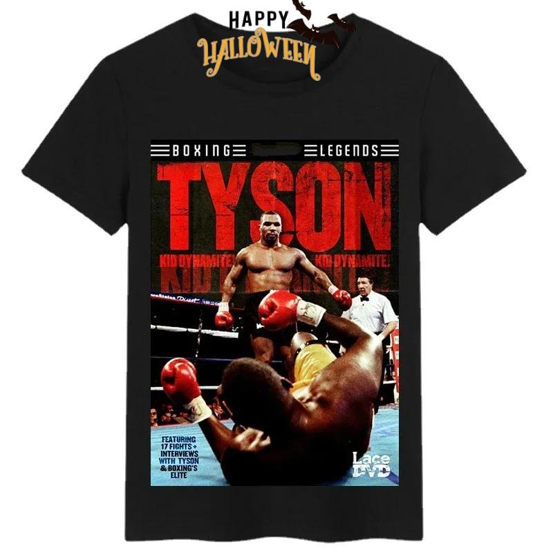 Mike Tyson Memorializes Customize Boxing Fans TShirt 100 Cotton ONeck Short Sleeve Summer Casual Mens Tshirt Streetwear