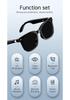 V6 Max Bluetooth Smart Glasses: Music, Calls, AI Assistant, UV Photochromic Lenses for Outdoor Sports
