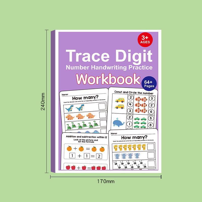 Preschool Math Fill-in-the-Blanks Workbook: Enhance Logic, Pattern Recognition, and Fun Math Learning