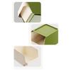 Multipurpose Teabag Display Case Portable PP Storage Box With Pull Out Drawer for Office or Home Countertop Use