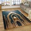 Tappetino in poliestere con mandala per preghiera musulmana islamica, ideale per soggiorno, camera da letto e decorazione per la casa, antiscivolo, perfetto come regalo per il divano.