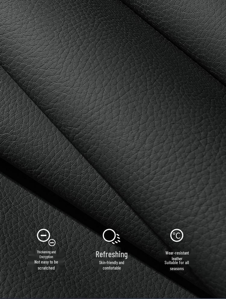 Accord Tenth Gen Leather Seat Cushion - Universal Fit, Four Seasons, Five-Seat.