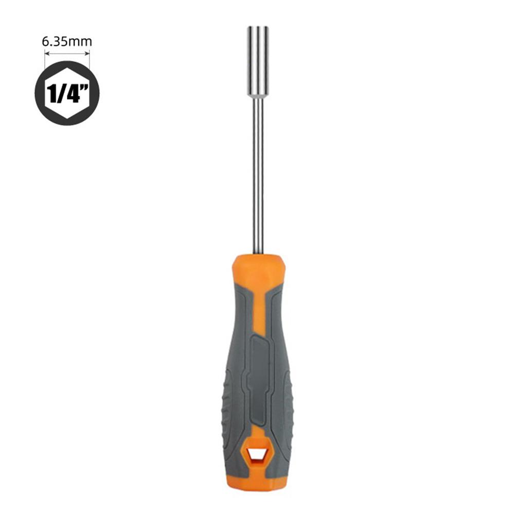 Screwdriver Handle Hex Adapter Magnetic 1pc 6.35mm Hex