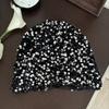 Hollow Sequin Woven Cap Vintage Beanie Hats Retro Sequin Bucket Hat  Spicy Girls