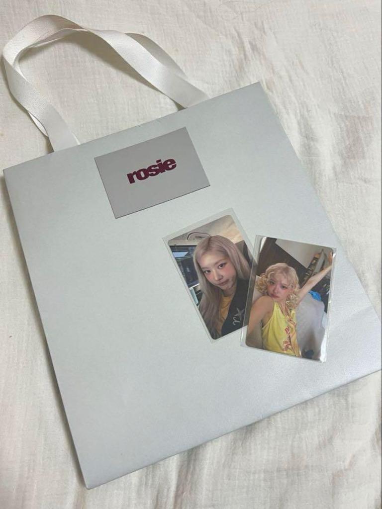 [USED] rosie CD bonus photo card badge