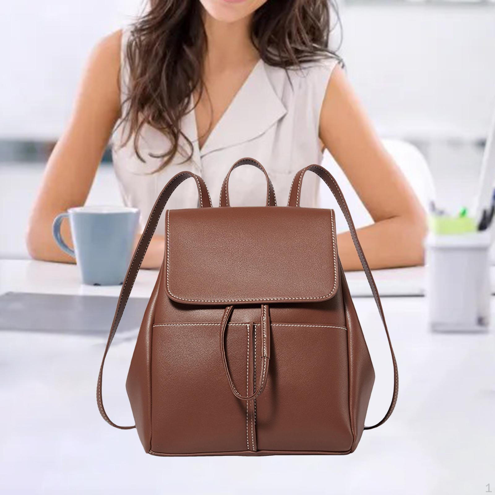 

Повседневный рюкзак легкий повседневный дорожный рюкзак для походов на природу для мужчин шоппинг коричневый