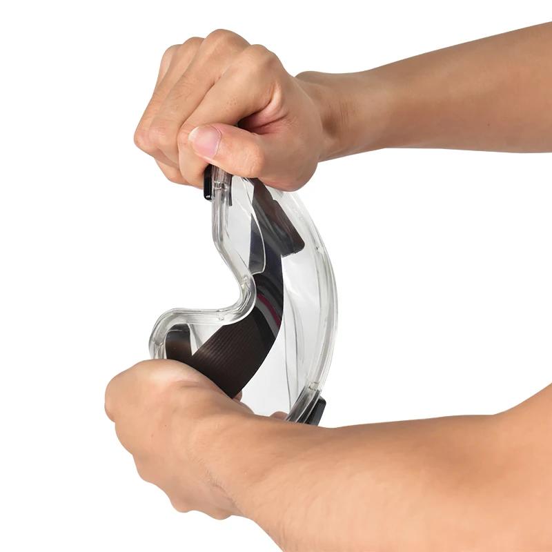 Professional Goggles Splashproof Dustproof Windproof Sandproof Anti-fog Transparent Riding Skiing Sports Glasses