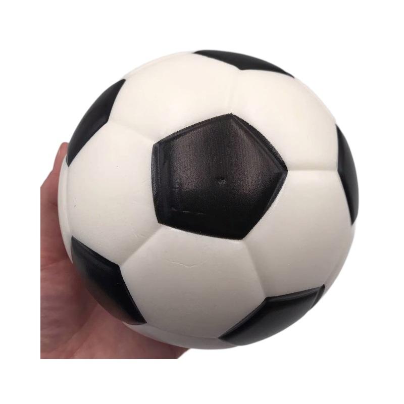 12,5 CM Diameter Fodbold Basketball 5,5 Tommer PU Svamp Solid Blød Bold Indendørs Børnelegetøj Interaktiv Indendørs Stille Bold