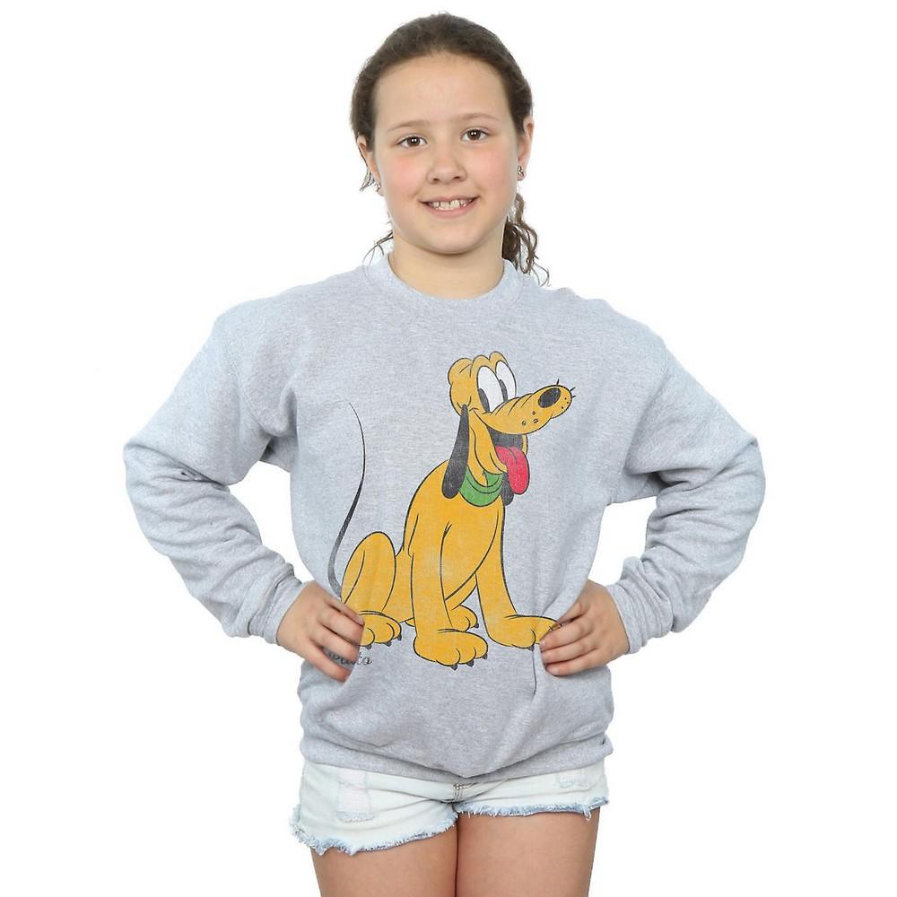 Disney Girls Classic Pluto Sweatshirt