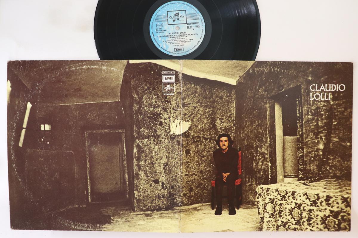 

LP Record CLAUDIO LOLLI - Un Uomo In Crisi: Canzoni Di Morte. 3C06417873 COLUMBIA 1976 Italy Rock Used