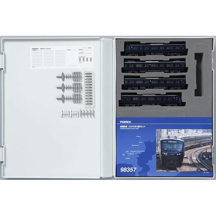 TOMYTEC TOMIX N Gauge Sagami Railway 12000 Series Basic Set (4 Cars) 98357 Model Railroad Train Blue