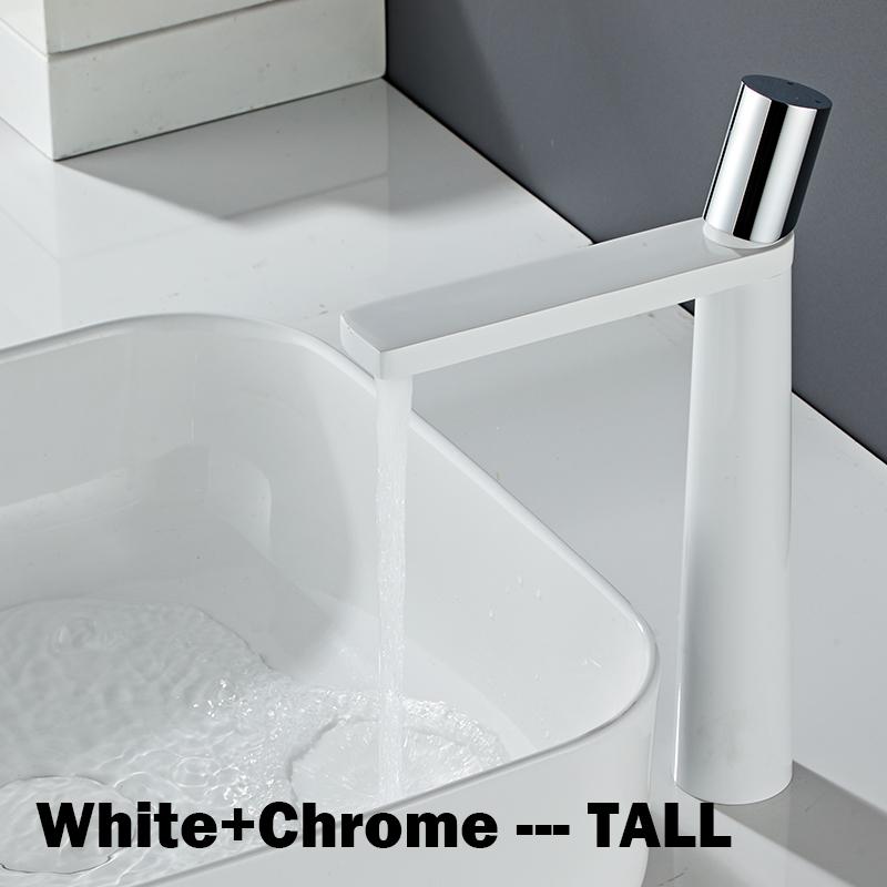 BAKALA Bathroom Faucet Brush gold Basin Faucet Mixer Hot &Cold Bathroom Basin Faucet Mixer Tap Hot and Cold Sink faucet
