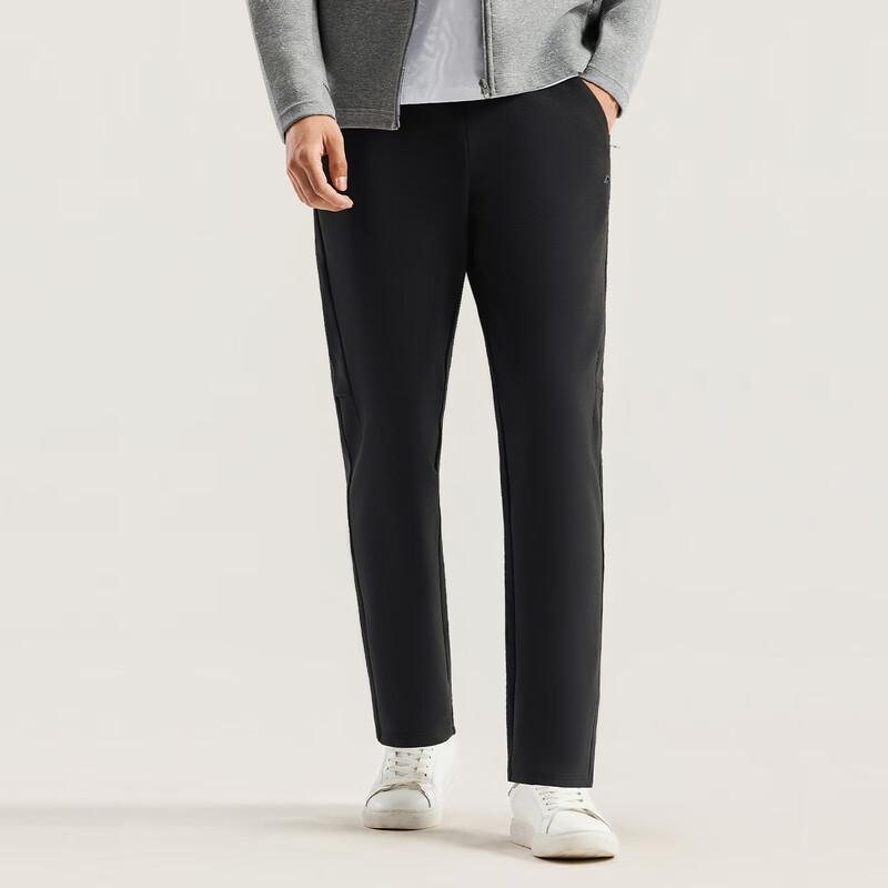 Men's Fleece-Lined Straight-Leg Casual Sweatpants