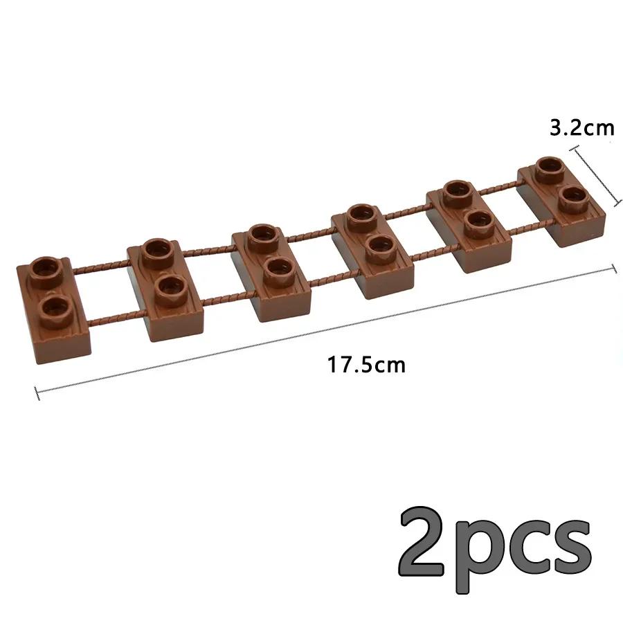

Строительный блок большого размера, растение, фрукты, аксессуары, цветок, трава, пень, украшение, ферма, совместимые большие тарелки, кирпичные игрушки Duploes
