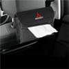 nlvc3 Car Tissue Box Car Seat Back Tissue Hanging Storage Bag For Mitsubishi ASX EVO Lancer EX Montero Mirage Outlander Grandis Pajero
