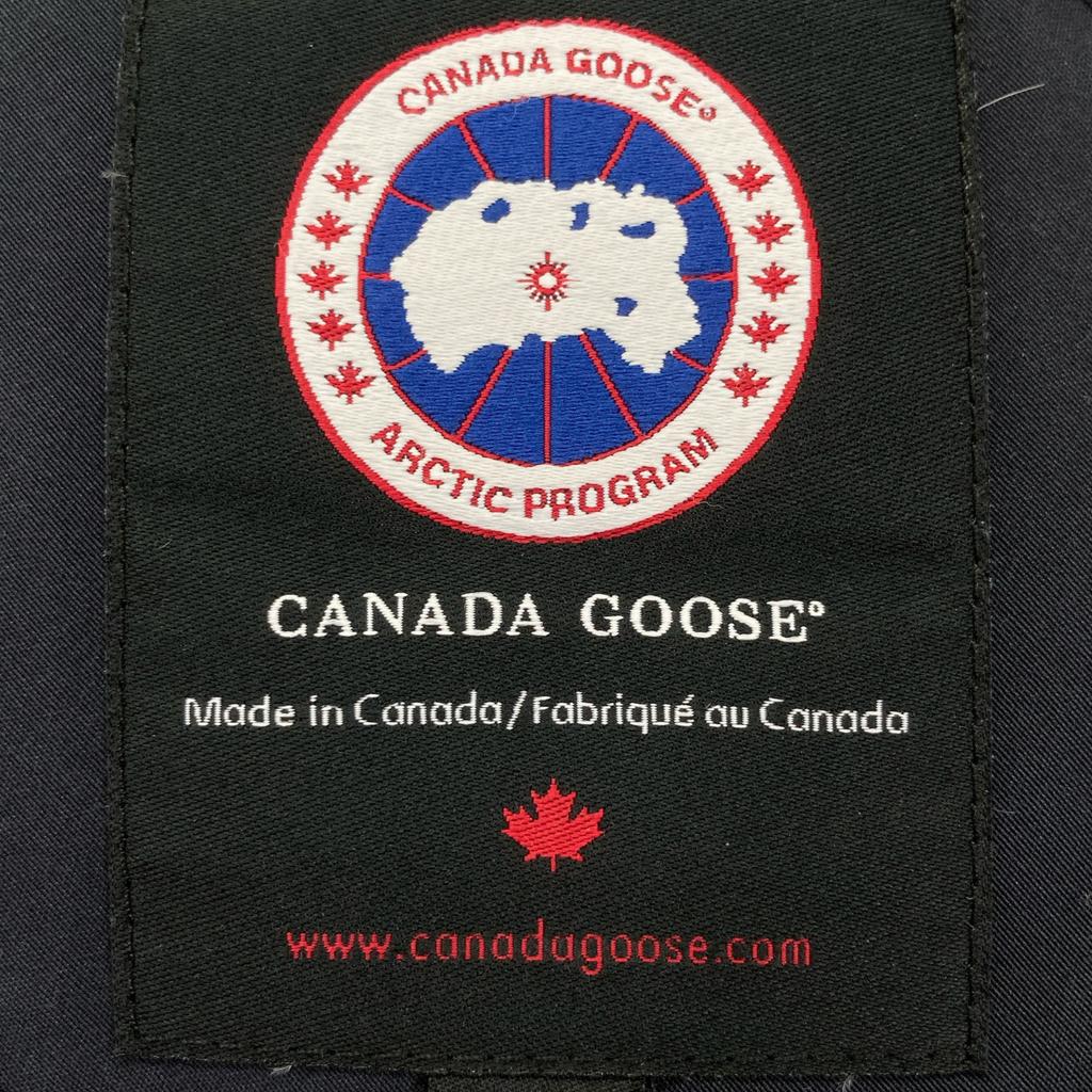 CANADA GOOSE 2603JL BLACK BRONTE PARKA Bronte Parka Down coat with fur coat S blackUsed