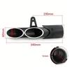 Professional Universal 51mm Motorcycle Exhaust Muffler Pipe Slip - On For R1 R6 R15 FZ1 MT09 R6 Z900 zx6r cbr500r gsxr1000r