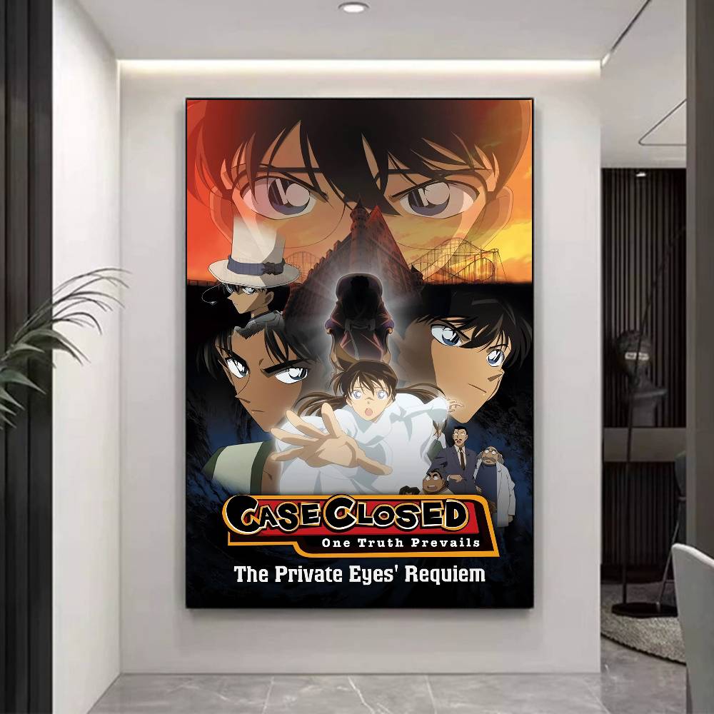 Anime D-detective Conan Classic Vintage Posters Whitepaper Prints Posters Artwork Kawaii Room Decor