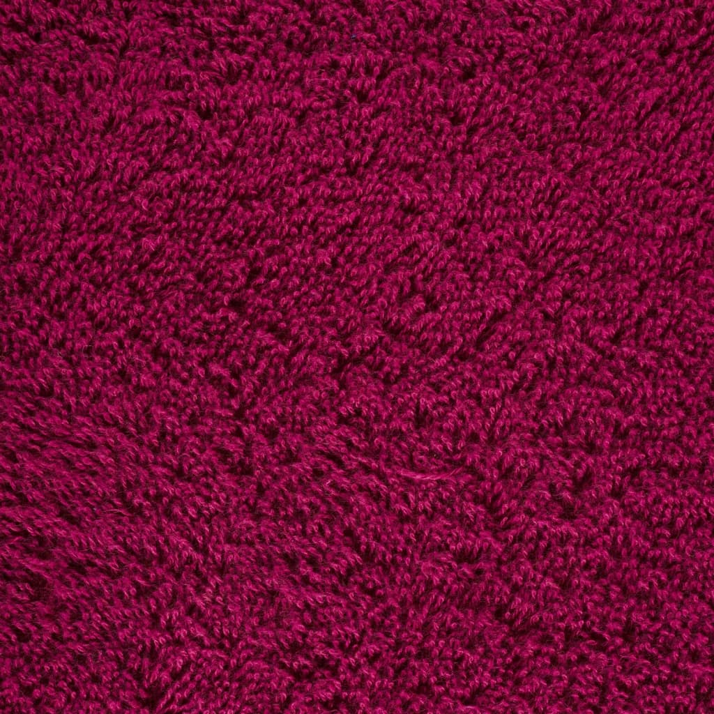 Ręczniki Premium Solund 10 Szt., Bordowe, 100X200 Cm, 600 G/Cm²