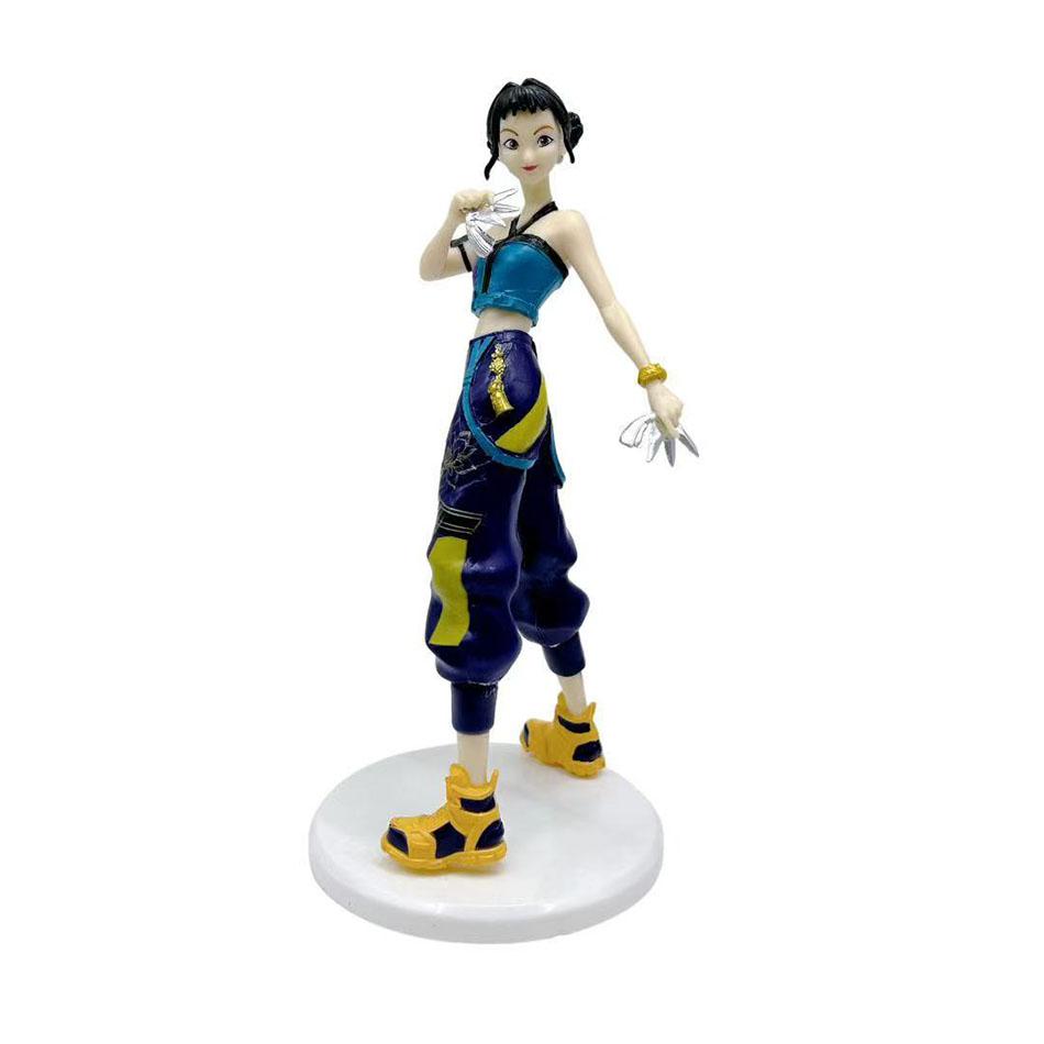 Kpop Demon Hunters Anime Figure Collection Desktop Cartoon Figurine Action Model Toys Plate Desk Ornaments Figurine Doll Fans