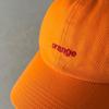 Cotton Embroidered Letter Hat Peaked Creative Orange Cap Orange Baseball Cap  Street