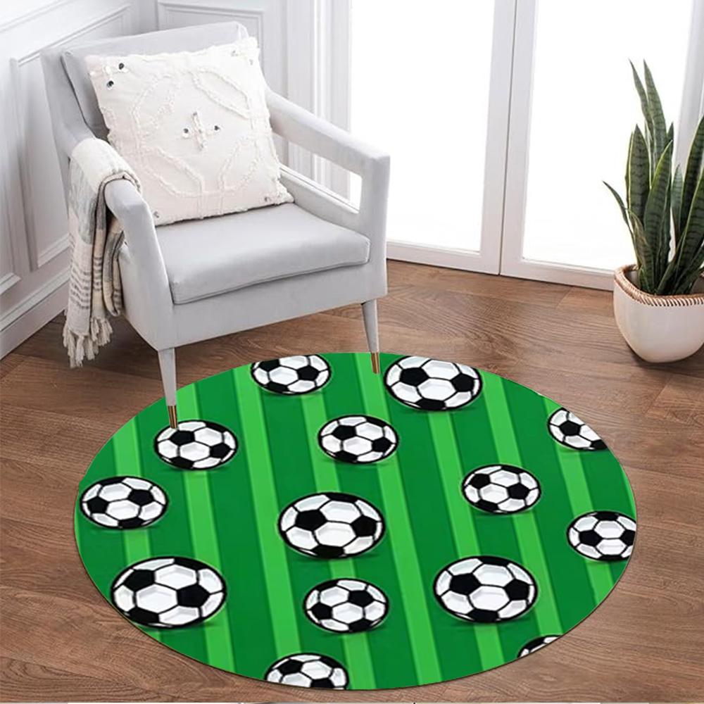 1 stuks Voetbal vloerkleed huis tapijt antislip ontwerp voor kantoor decoratie cadeau woonkamer slaapkamer