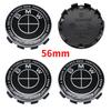 DSJW3 BMW 4Pcs 56mm 68mm Wheel Center Caps For BMW 50th Anniversary M Power Carbon Fiber Hubcap Emblem Badge E46 E90 F10 F30 G20 X5