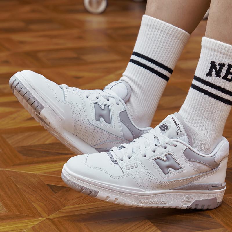 New Balance 550 Bílé Dešťové Oblaky Dámské Tenisky BBW550BB