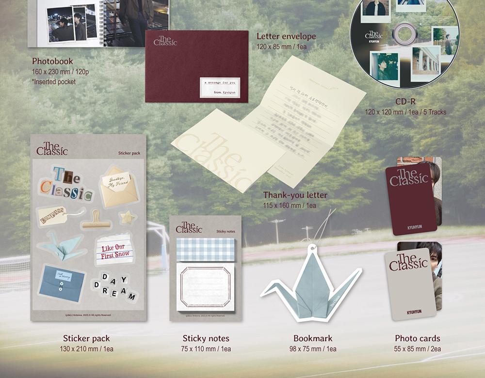 (SCRAPBOOK Ver.) KYUHYUN (SJ) [The Classic] EP ALBUM (21st Nov.2025)