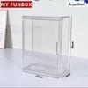 LABUBU Blind Box Desktop Display: Transparent Acrylic Storage Cabinet for Dustproof Figurine Presentation