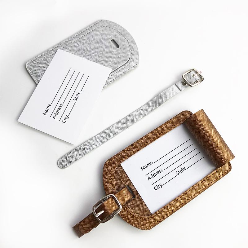 Airplane Luggage Tag for Travel, Business Trip, and Identification