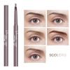5 Colors Eyebrow Cosmetics Pencil Waterproof Double-headed Eyebrow Tattoo Natural Long Lasting Makeup Paint Eyebrow Pencil