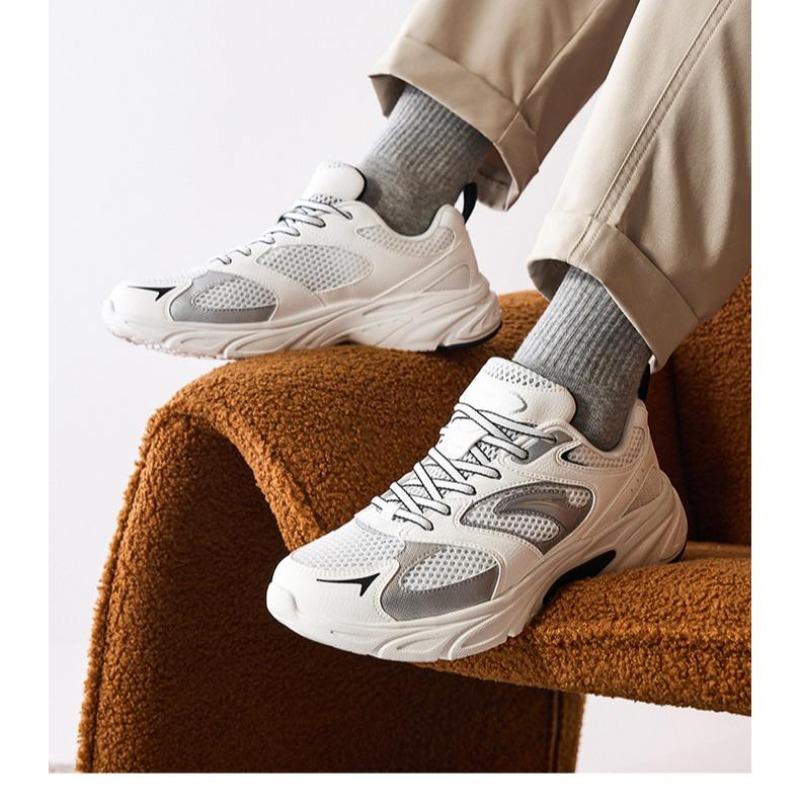 Anta Lifestyle Series Low Top Casual Shoes Mens Papyrus White Silver 112538811-1