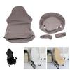Covers Polyester Removable Stretch Swivel Office Arm Comfortable Seat Slipcovers