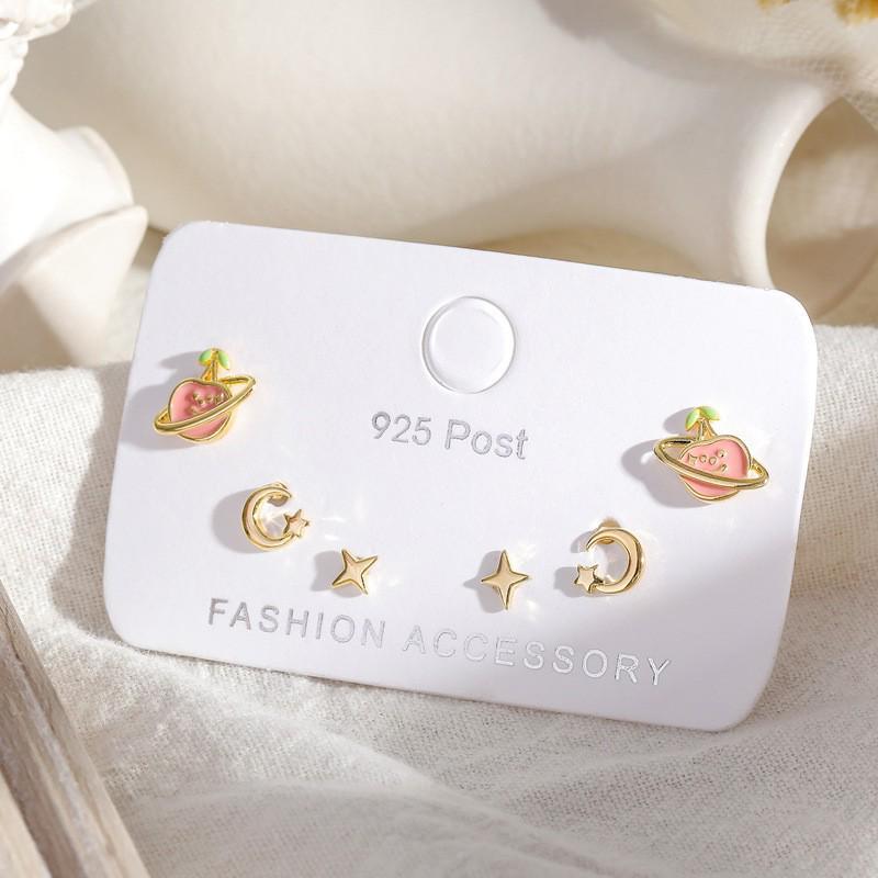 S925 Silver Exquisite European & American Style Diamond Earrings for Women - Luxurious & Fashionable, Versatile Ear Buckles