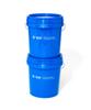 GORDON MILLER Car Pail Bucket with Lid for Car Washing 17L Blue 32483