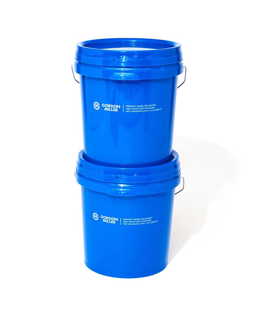 GORDON MILLER Car Pail Bucket with Lid for Car Washing 17L Blue 32483