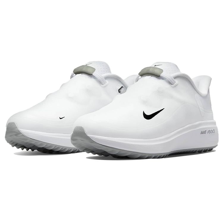 Nike React Ace Tour Slip-Resistant Durable Lightweight Rebound Low-Top Golf Shoes Women Golf Shoes White CW3097-124