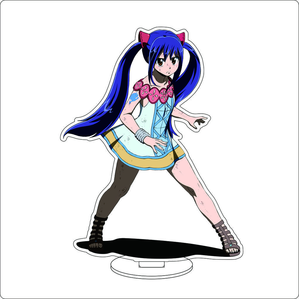 16CM Anime FAIRY TAIL Acrylic Stand Ornaments Jellal Fernandes Gray Fullbuster Mirajane·Strauss Figure Stand Halloween Gifts