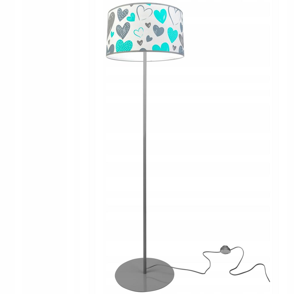 Kinder-Hochbett-Stehleuchte, Lampenschirm, Muster, LED