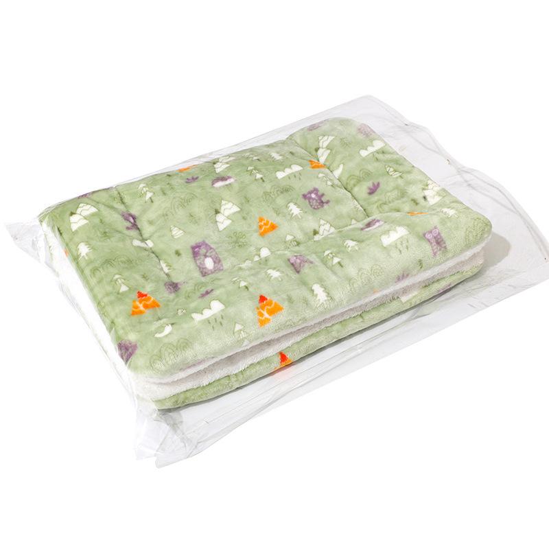 Pet Cushions Thickened Autumn and Winter Warm Cat Dog Cushion Non-slip Blanket Seat Cushion