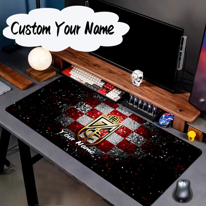 Custom Name Mouse Pad Granada Golden Crest  Mouse Pad, Gaming Mouse Pad, Keyboard Pad, Desk Decor for Computer Notebook Fan Birthday Gift