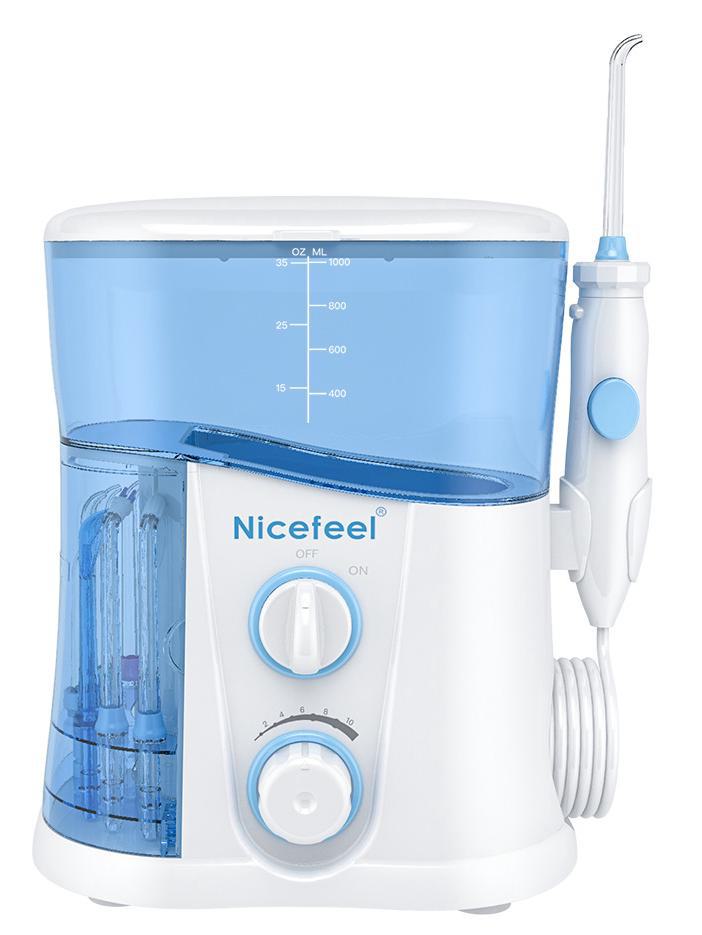 

Nicefeel Naifel Electric Rotary Water Flosser - настільна стоматологічна мийка для домашнього використання 188 синій
