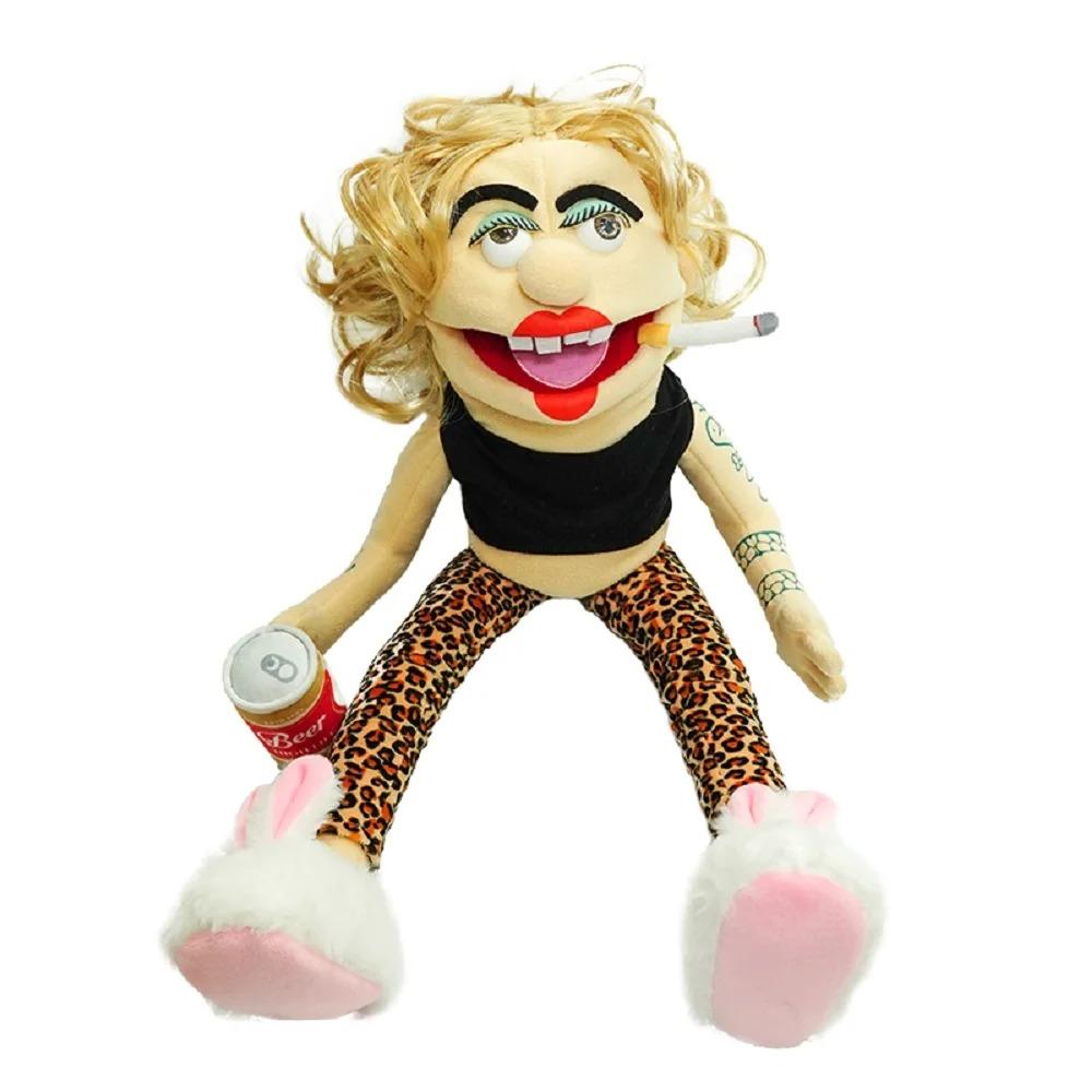 Neue Jeffy Puppe Jeffy Handpuppe Sml Jeffy Puppenfamilie Echter Jeffy Zombie Junge Handpuppe Kuscheltier Plüsch Feebee Puppe