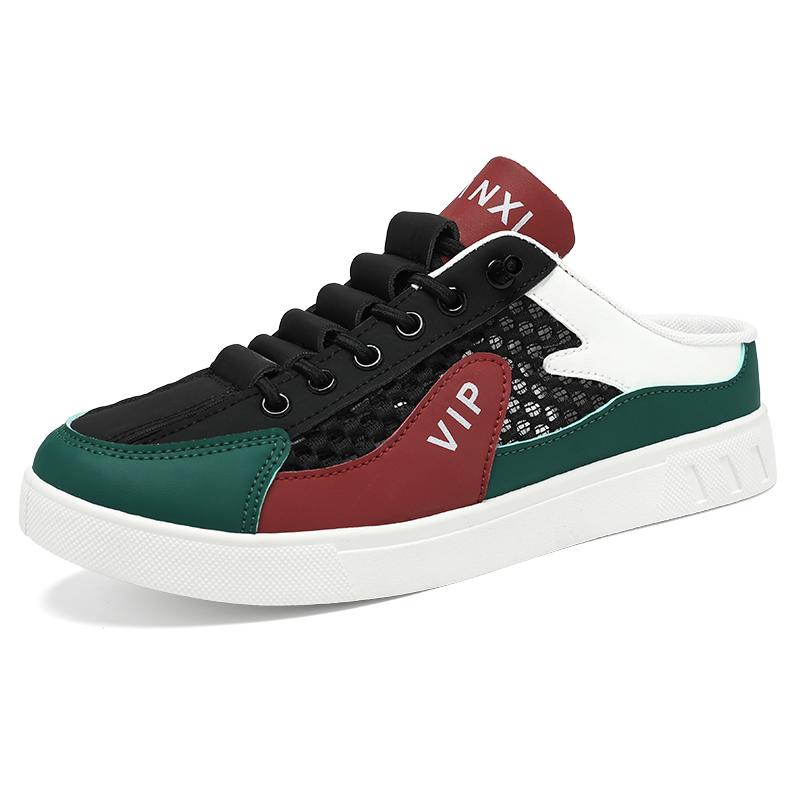 

YRZL Мужские тапочки Нескользящие Легкие тапочки Удобная Мягкая подошва Повседневные Шлепанцы для мужчин Для дома Улицы Спорта Ходьбы 46 чёрный