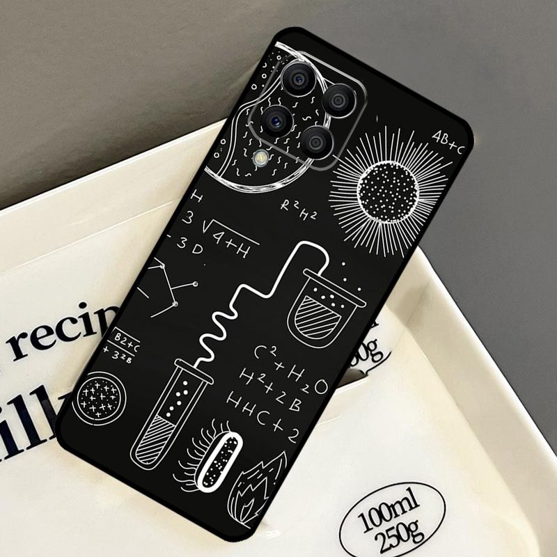 Science Biology Laboratory Case For Samsung Galaxy M32 M12 M52 M15 M35 M55 M31 M56 M36 M16 M06 M13 M33 M53 M14 M34 M54
